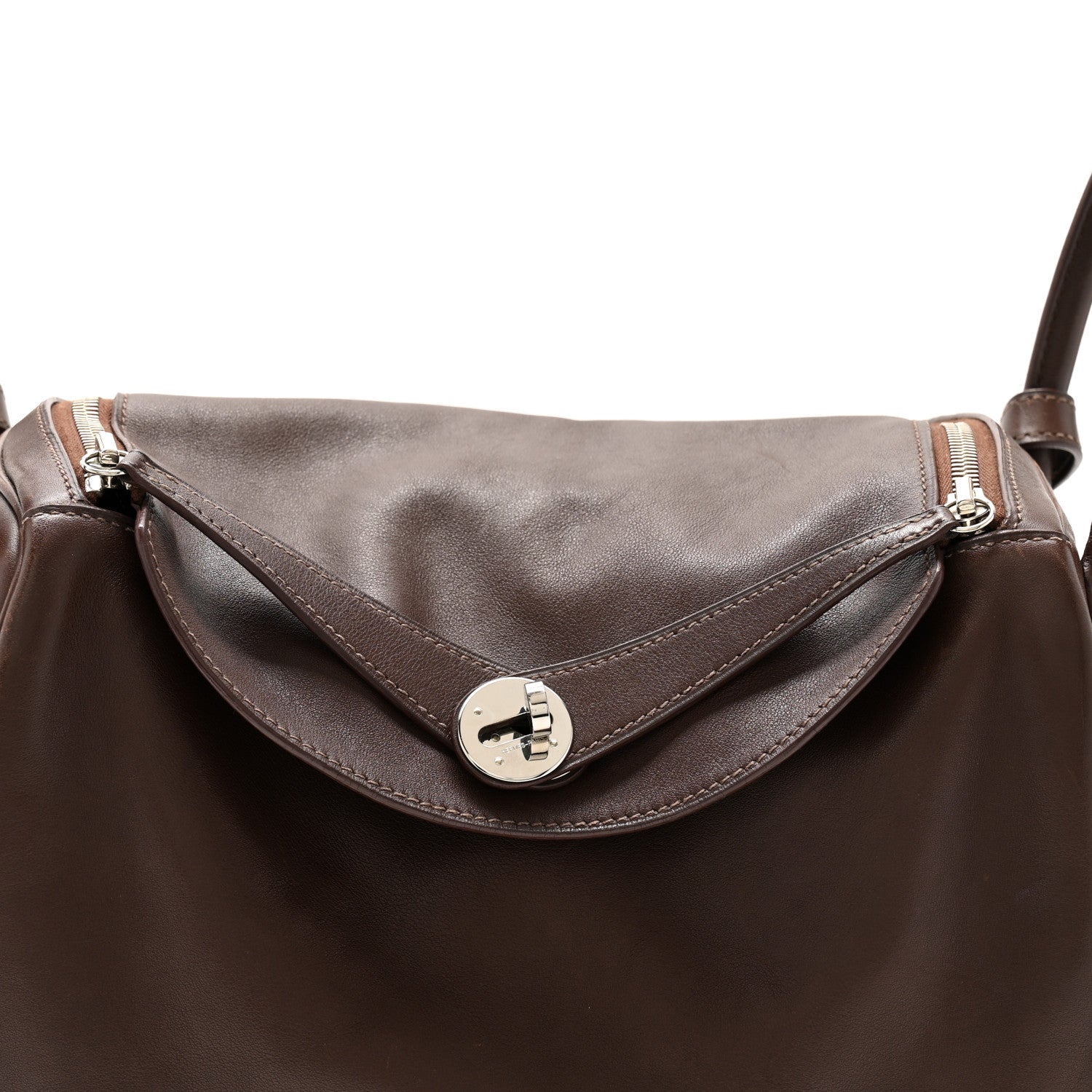 Hermes Swift Lindy 30 Chocolate 8 of 12