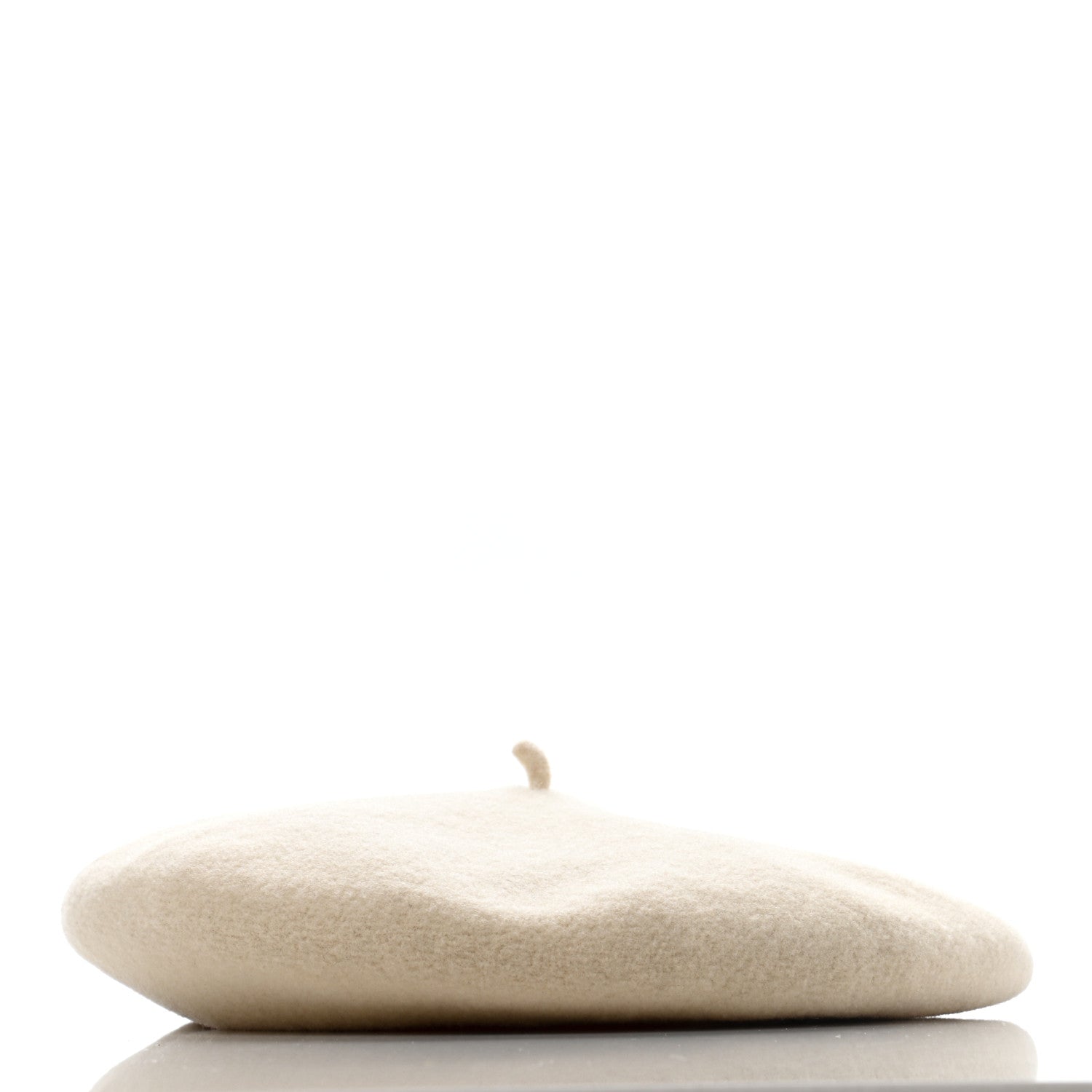 Hermes Merino Wool Bonnie Beret 58 Naturel 6 of 11
