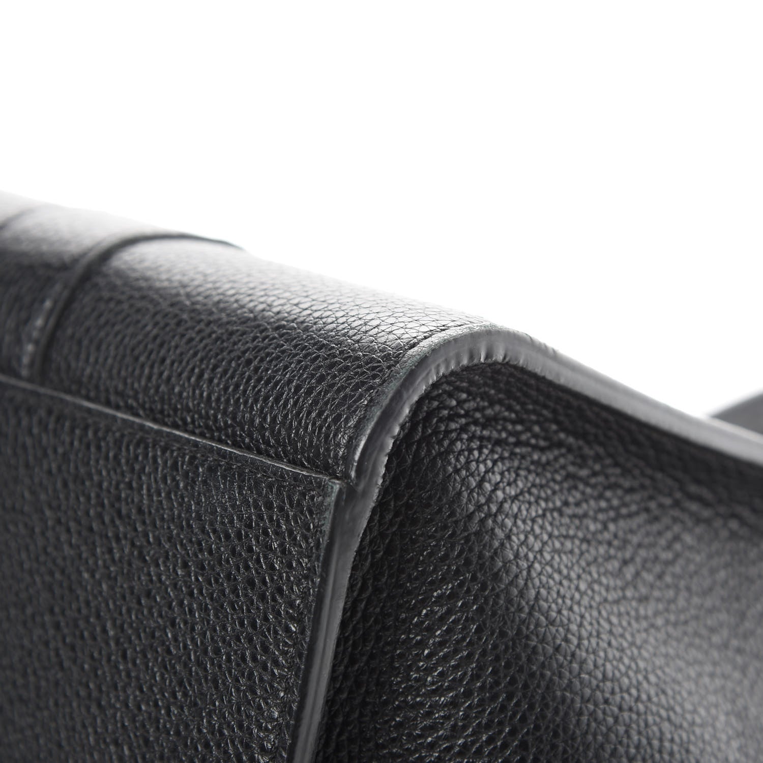Mulberry Grain Vegetable Tanned Calfskin Zipped Bayswater Black 10 of 17