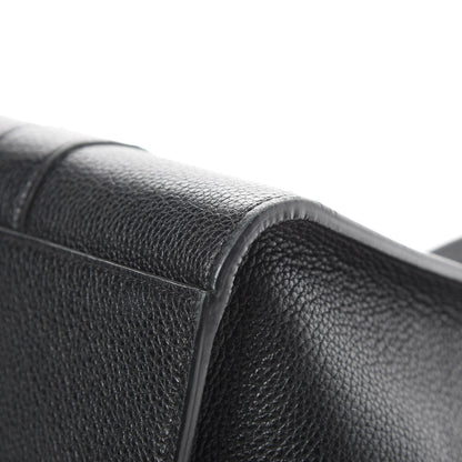 Mulberry Grain Vegetable Tanned Calfskin Zipped Bayswater Black 10 of 17