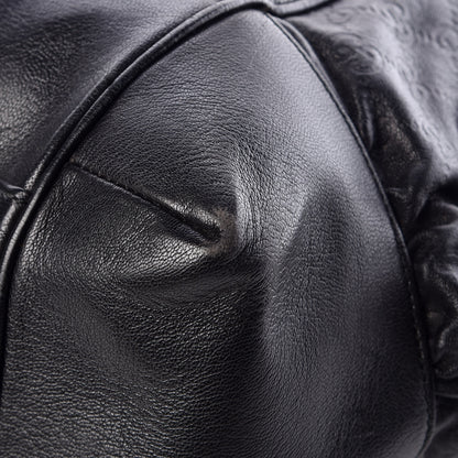 Gucci Guccissima Large Full Moon Tote Black 10 of 14