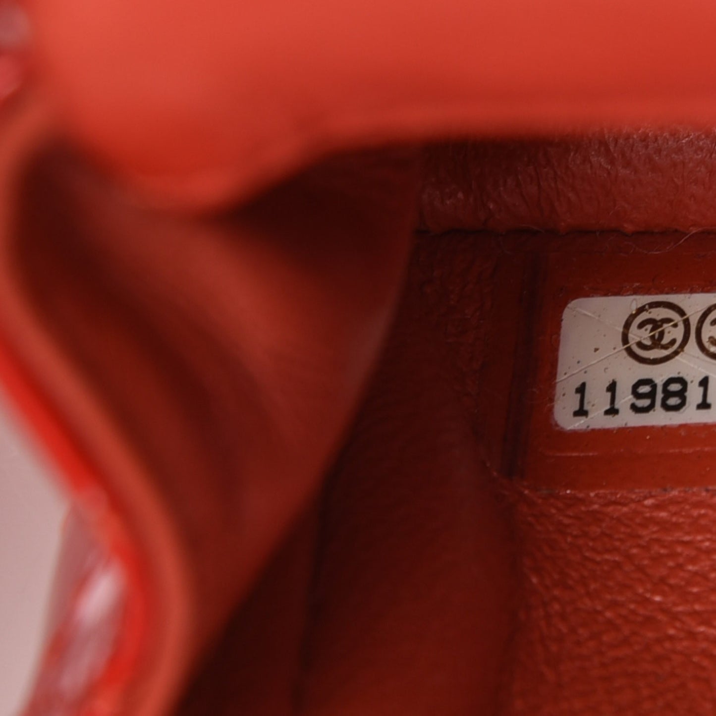 Patent Quilted 2.55 Ankle Wrist Bag Red