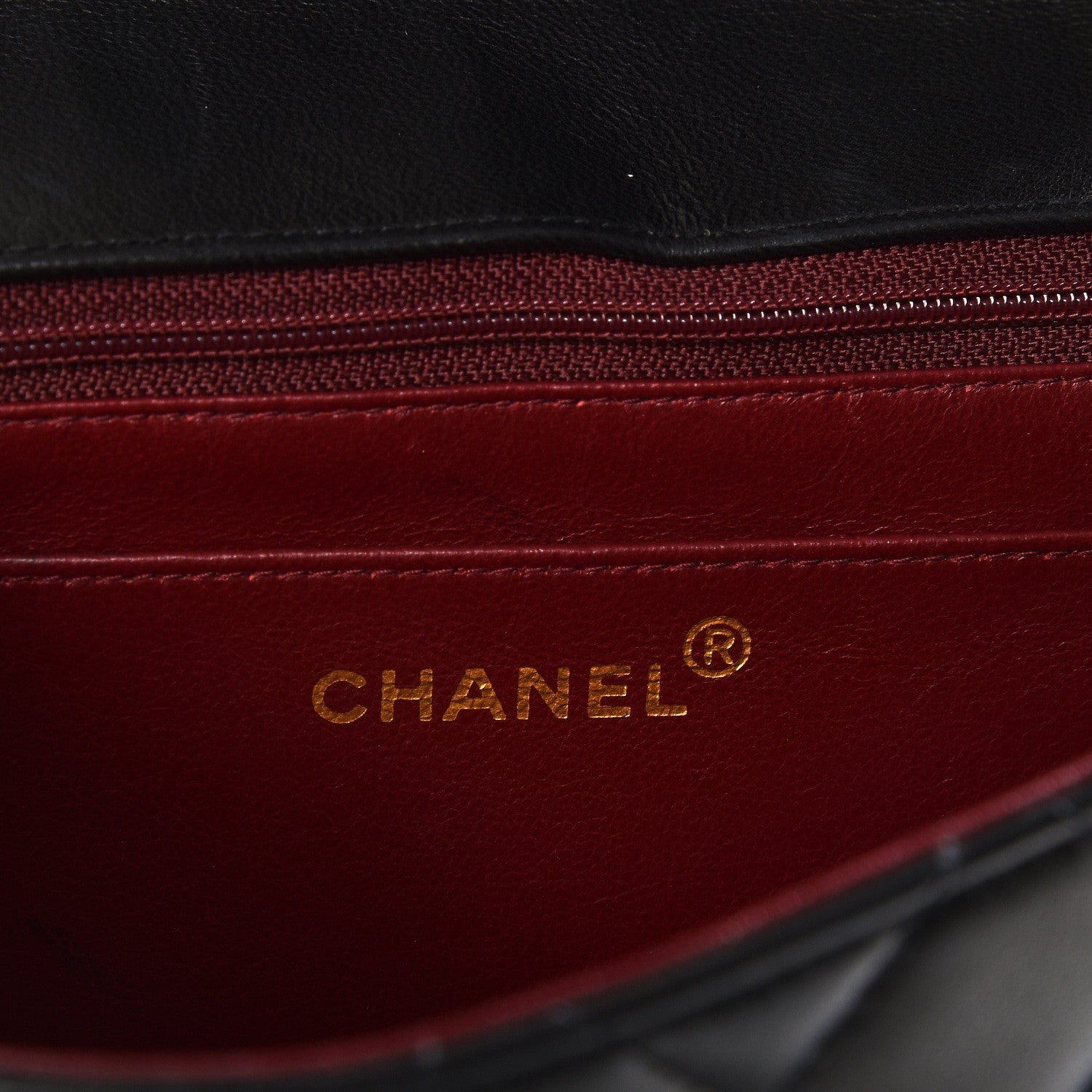 Chanel Lambskin Quilted Medium Single Flap Black 8 of 10
