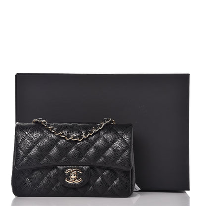 Chanel Caviar Quilted Mini Rectangular Flap Black 8 of 8