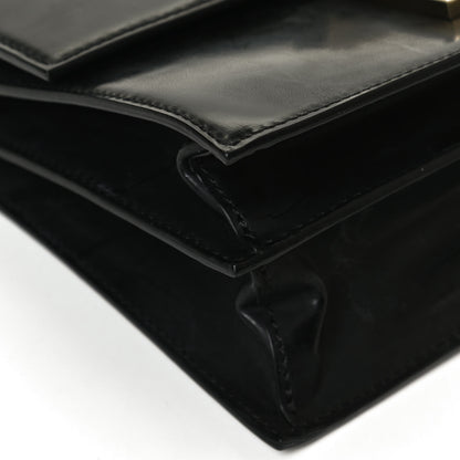 Versace Nappa Large Diamante Flap Black 10 of 13