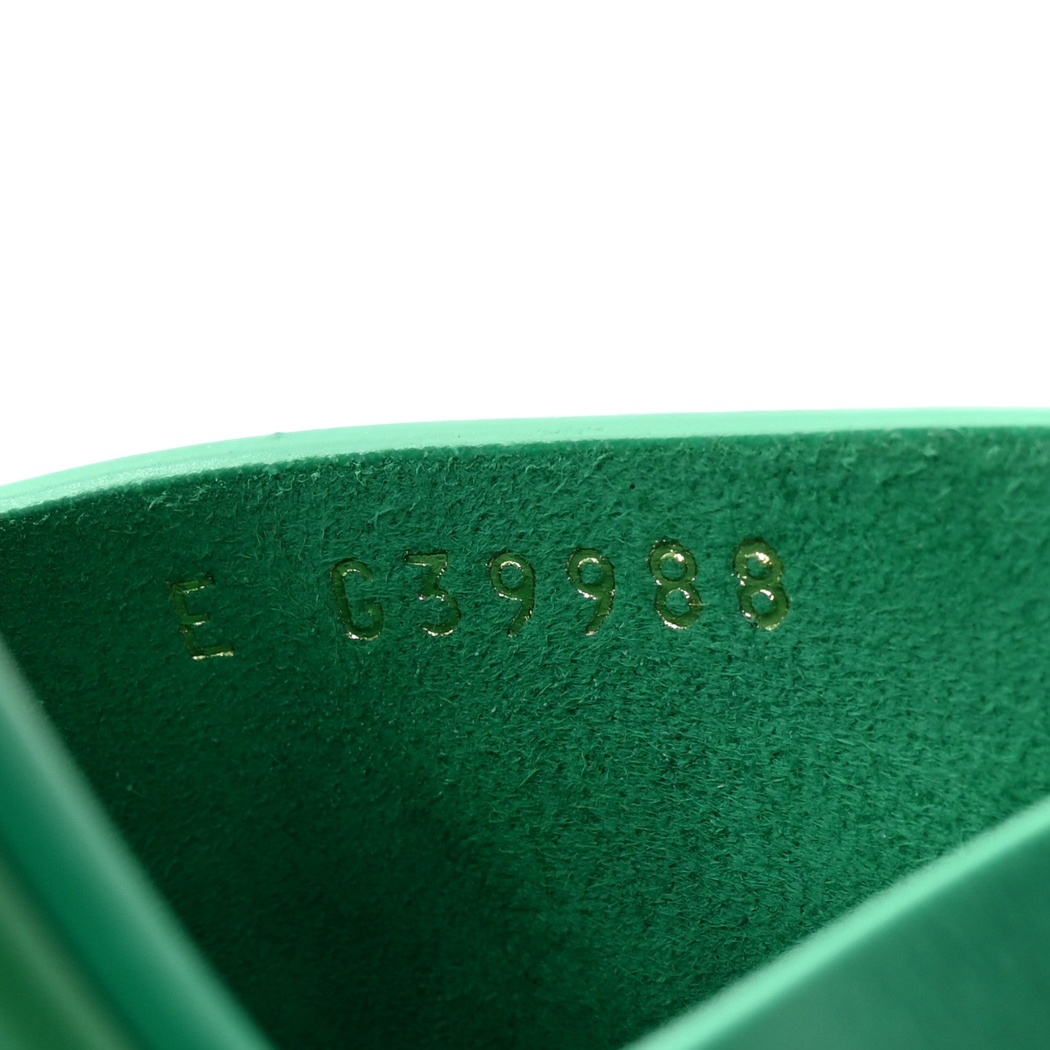 Chanel Calfskin Patent Calfskin Logo Mules 36 Green White 1885251