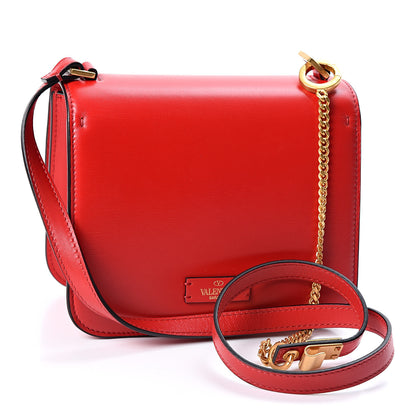 Valentino Garavani Smooth Calfskin Small VSling Shoulder Bag Red 2 of 8