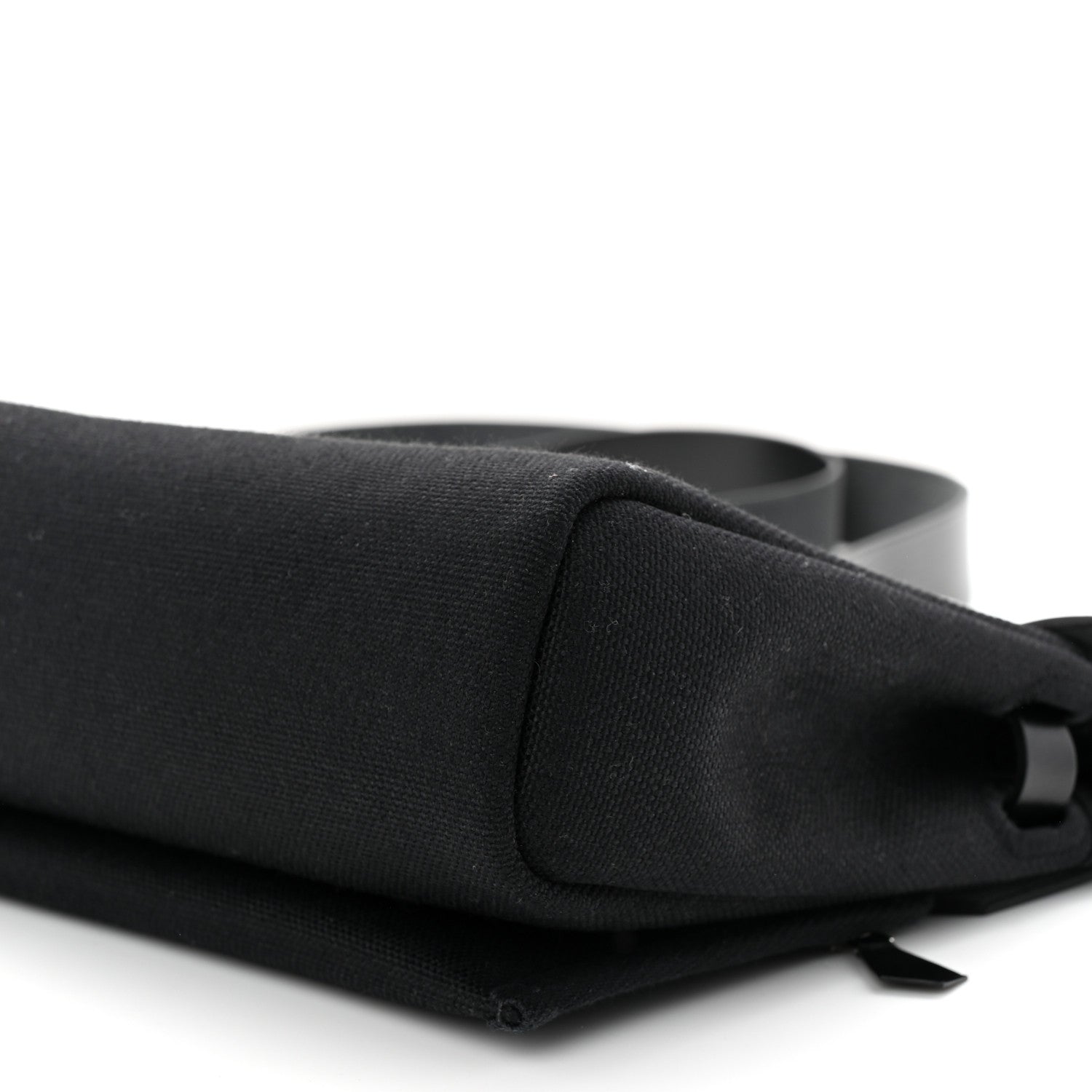 Hermes Military Toile Vache Hunter Herbag Zip Retourne 20 Black 10 of 11