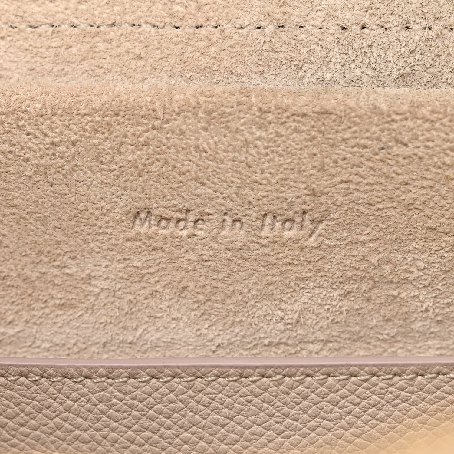 Celine Grained Calfskin Micro Belt Bag Light Taupe 7 of 12