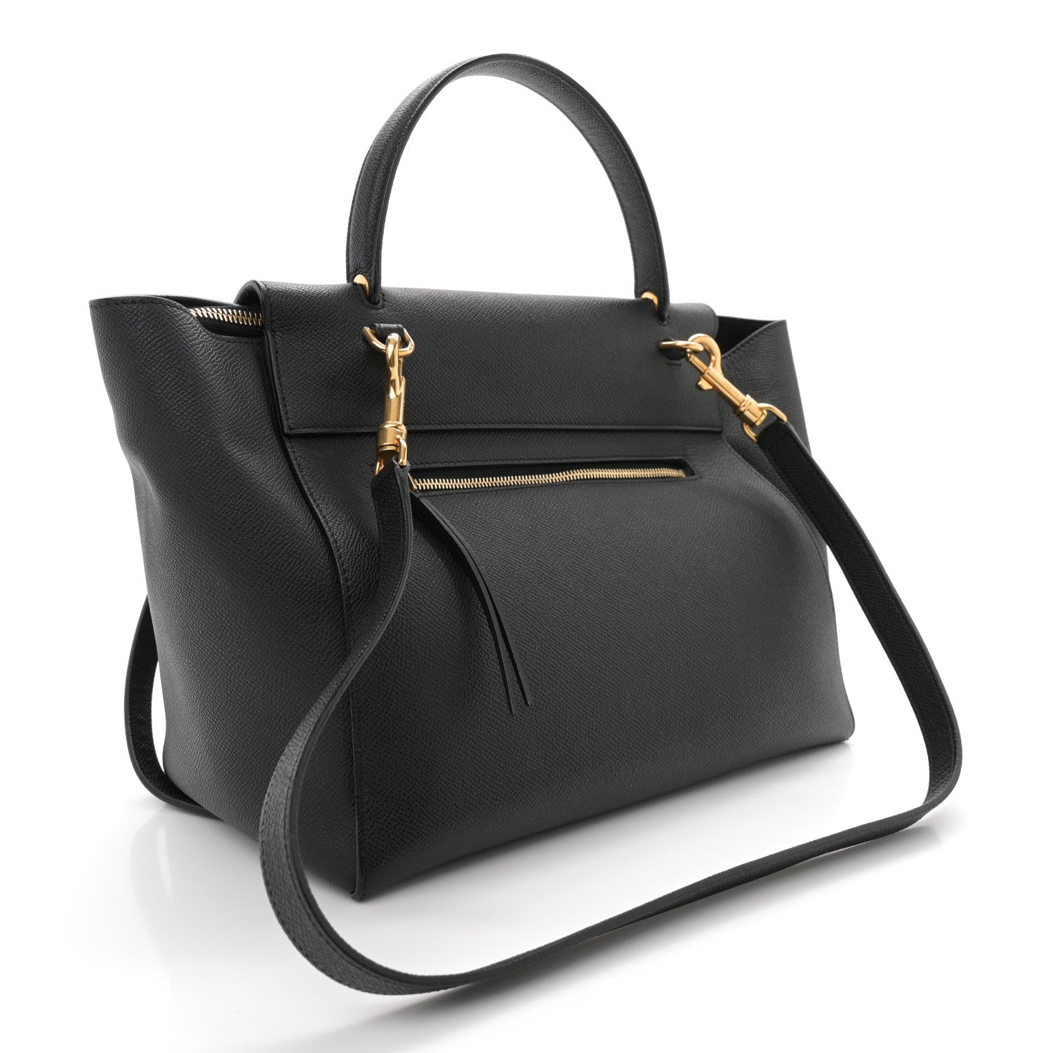 Celine Grained Calfskin Mini Belt Bag Black 3 of 10