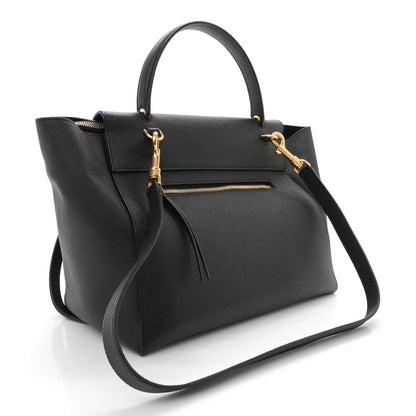 Celine Grained Calfskin Mini Belt Bag Black 3 of 10