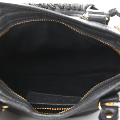 Balenciaga Agneau Giant 12 Gold Hardware Mini City Gris Fossile 5 of 9