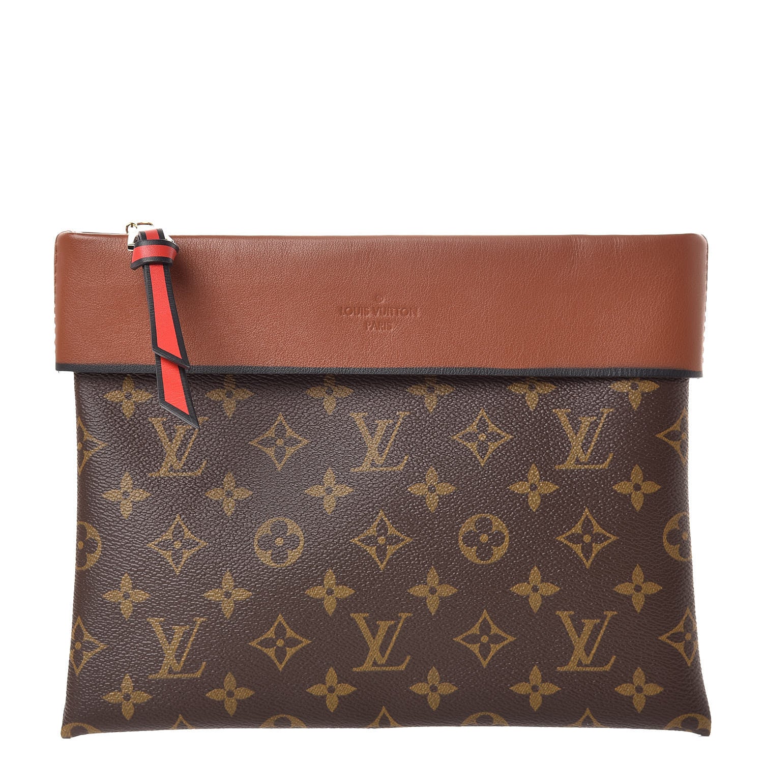 Louis Vuitton Monogram Tuileries Pochette Caramel 1 of 7