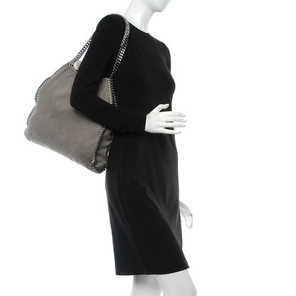 Stella McCartney Shaggy Deer Small Falabella Tote Light Grey 2 of 13