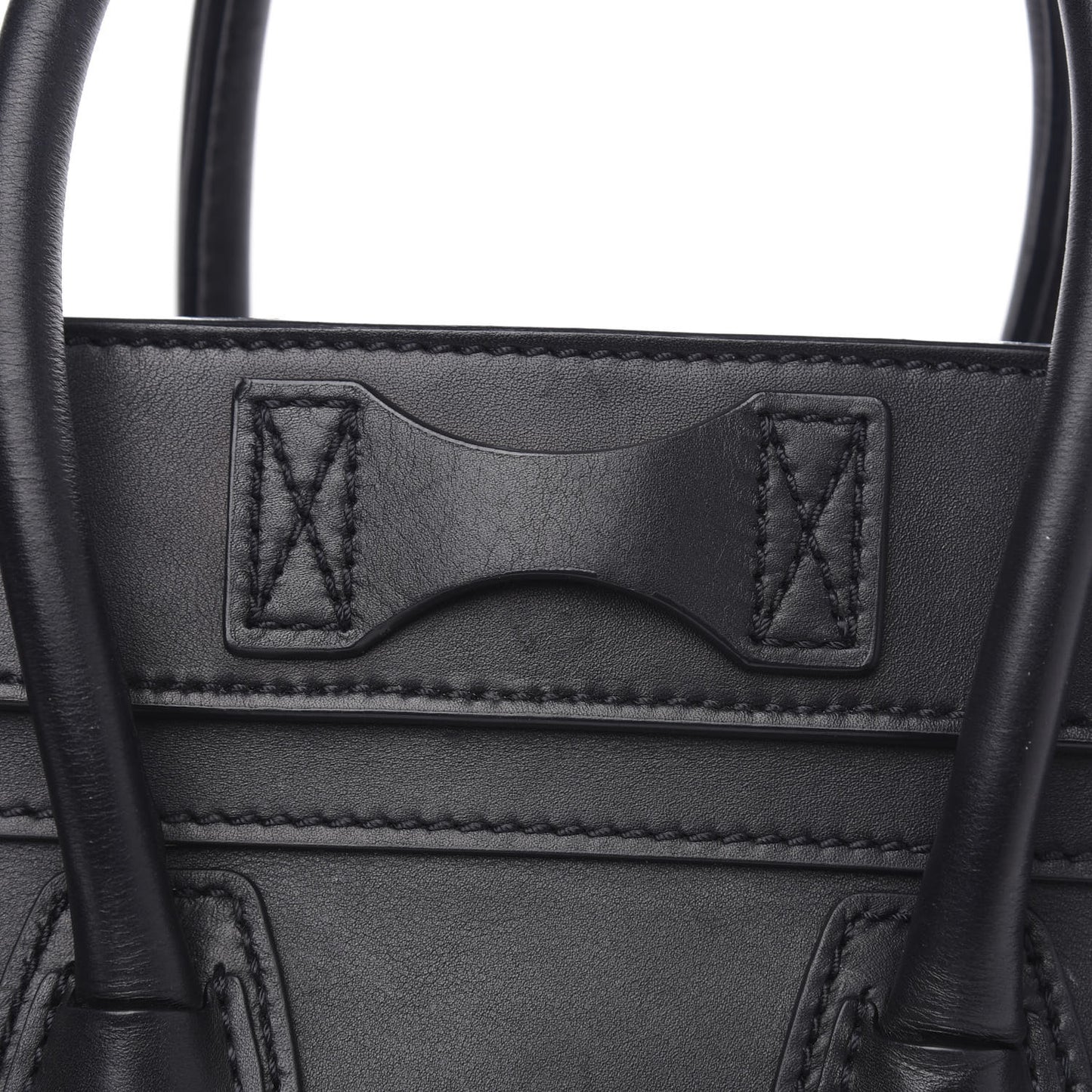 Smooth Calfskin Micro Luggage Black