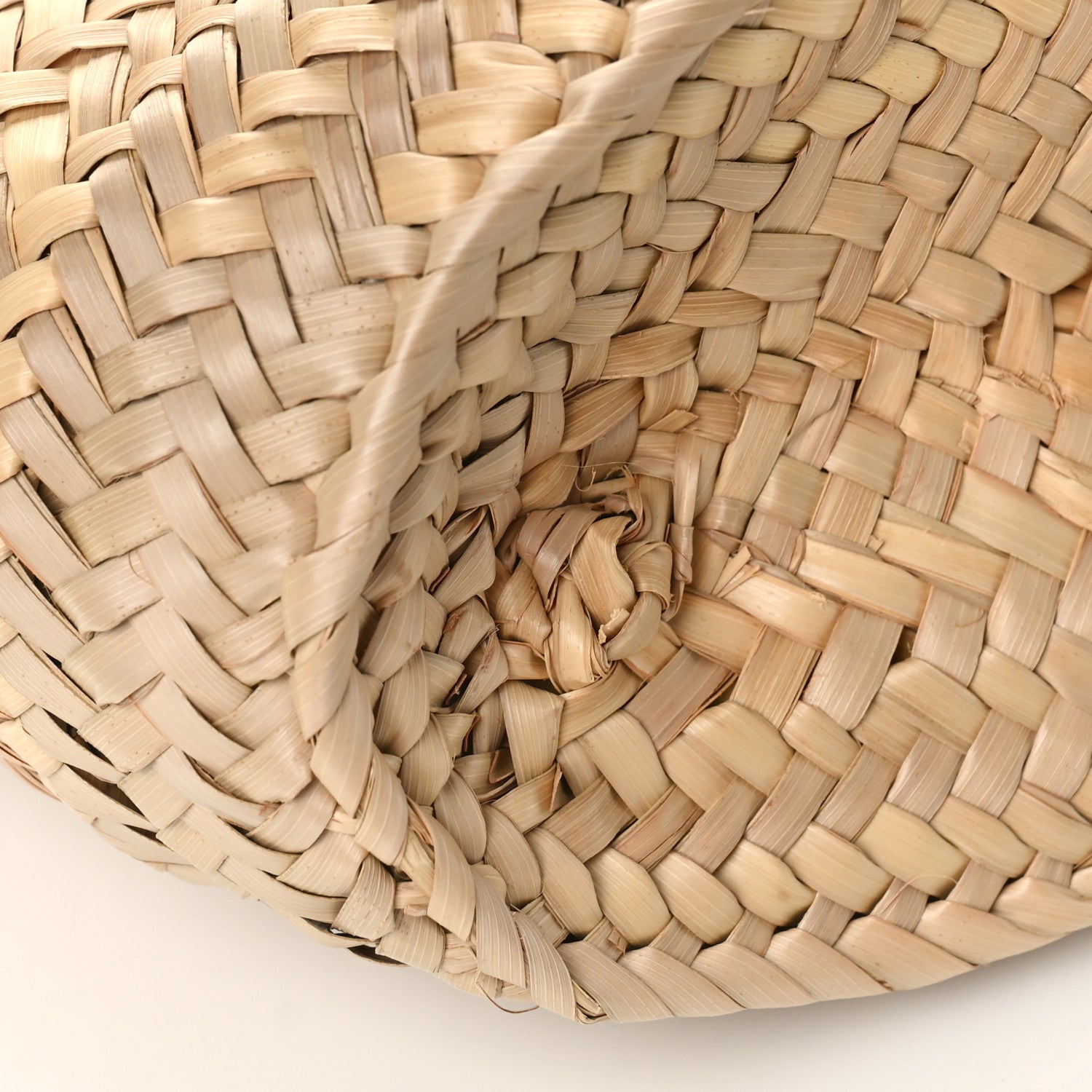 Chloe Raffia Calfskin Marcie Basket Pottery Green 6 of 7