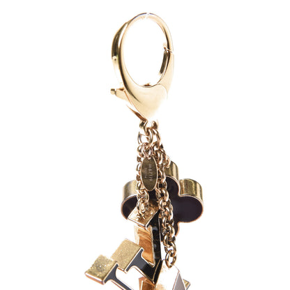 Louis Vuitton Fleur De Monogram Bag Charm Dore 3 of 3