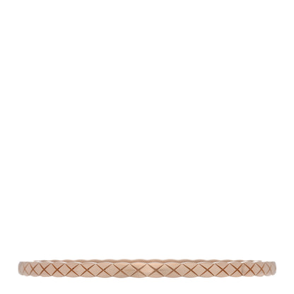 Chanel 18K Beige Gold Mini Coco Crush Bangle Bracelet L 1 of 3