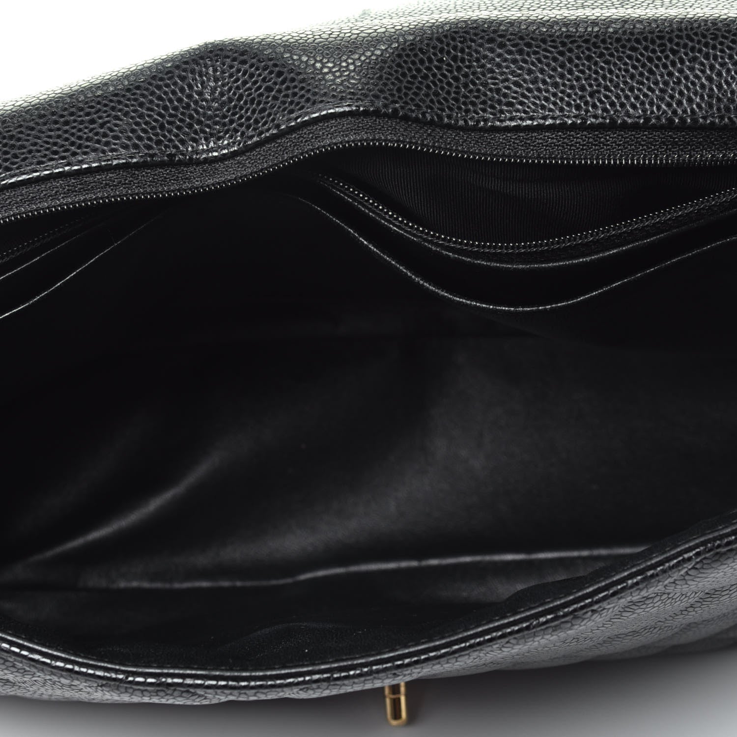 Chanel Caviar Quilted Maxi Single Flap Black 5 of 9