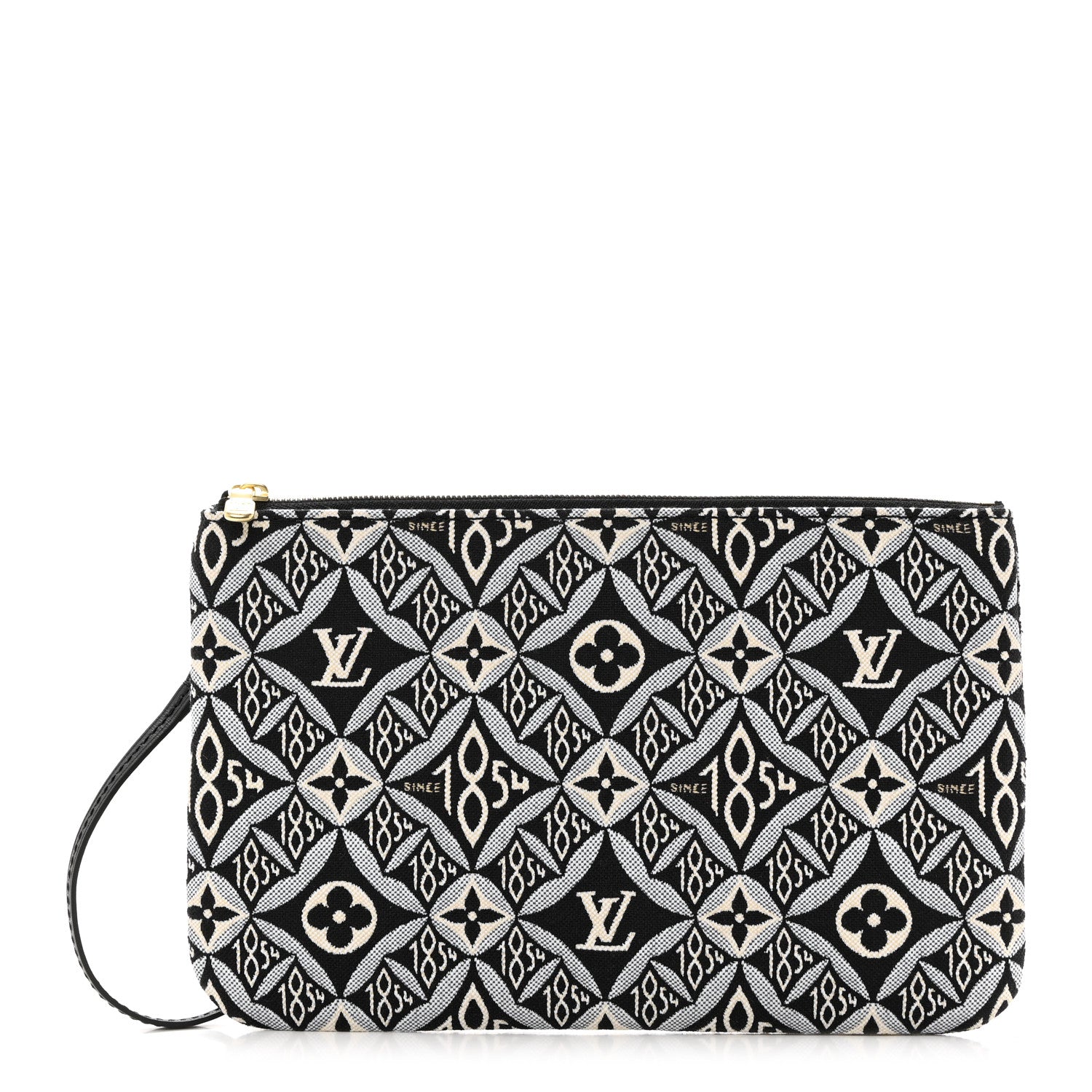 Louis Vuitton Jacquard Since 1854 Neverfull MM GM Pochette Grey 1 of 6