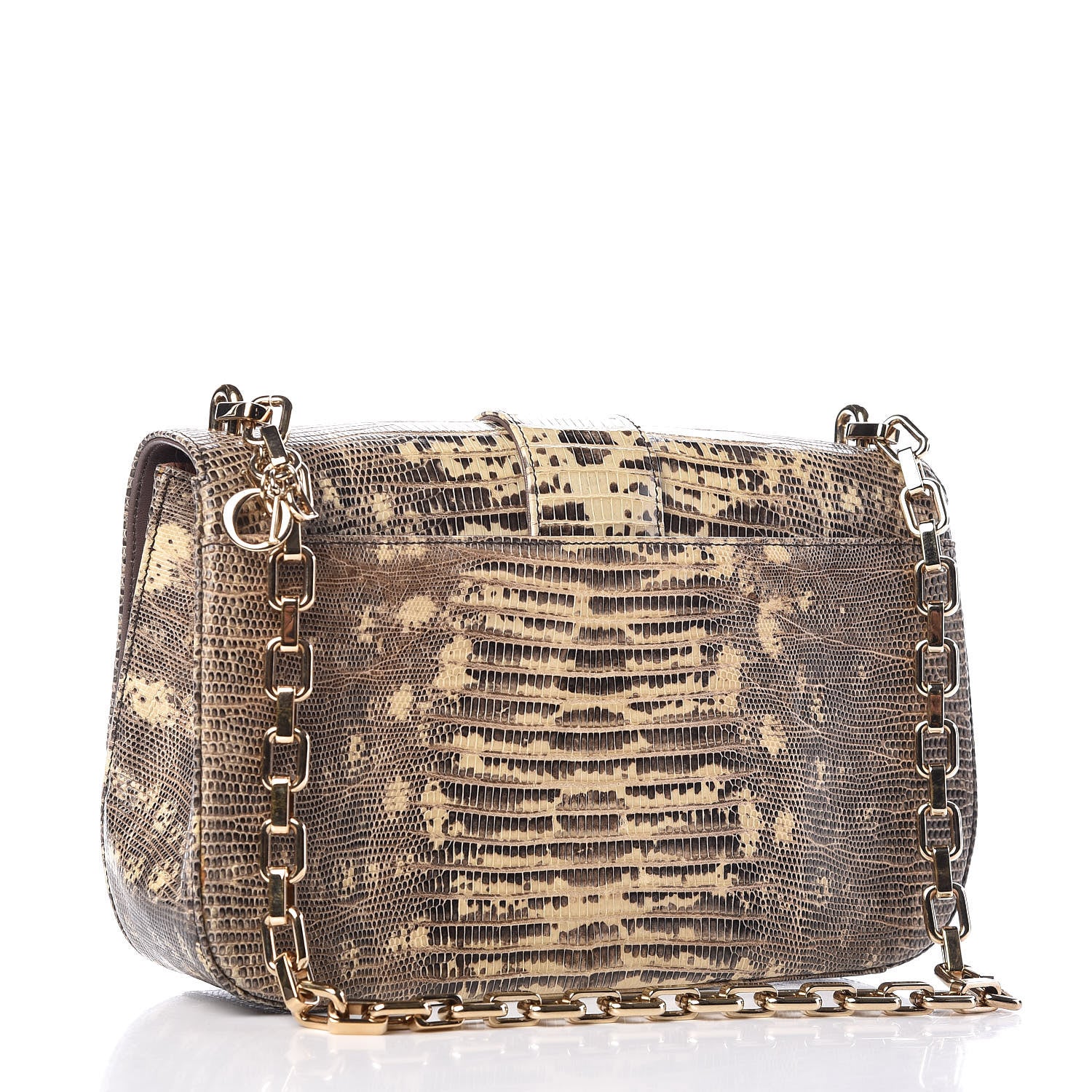 Christian Dior Lizard Medium Miss Dior Flap 3 of 10