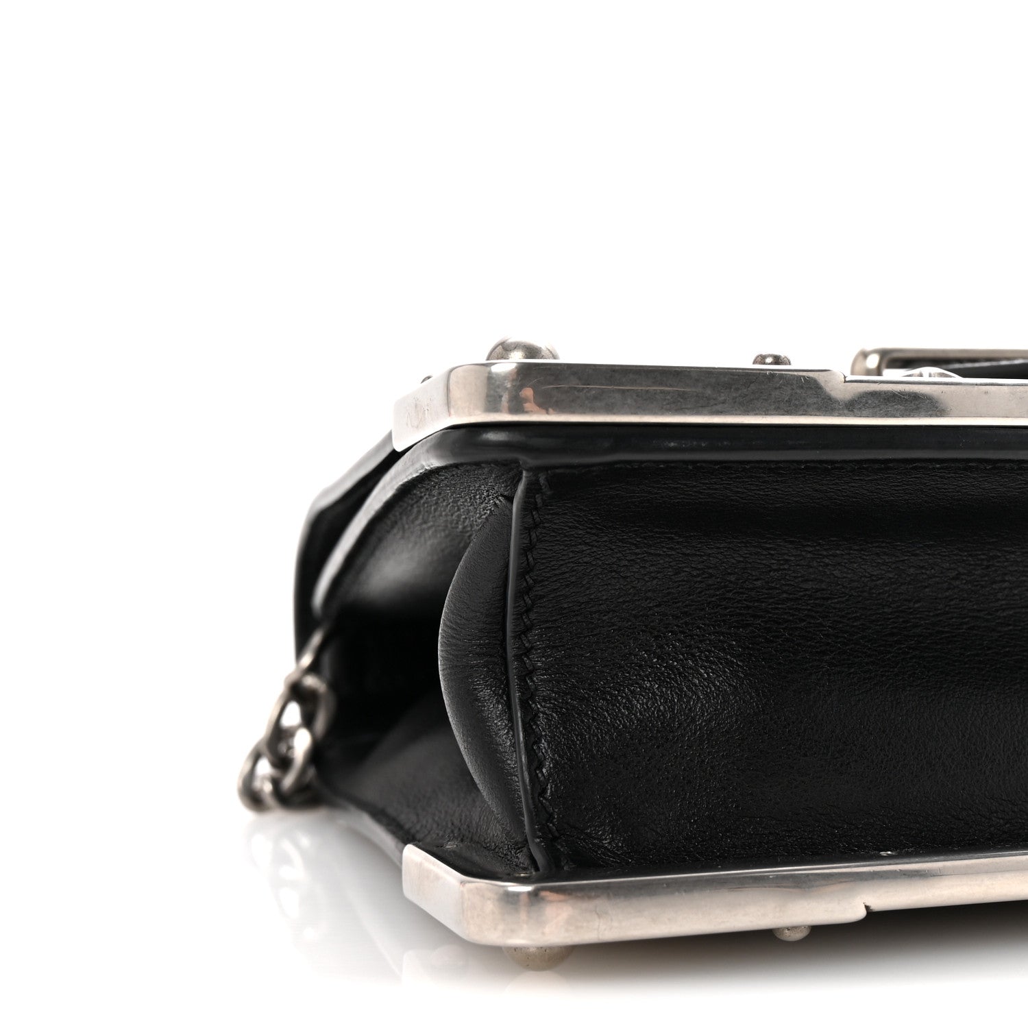 Prada City Calf Saffiano Cahier Astrology Bag Black 8 of 9