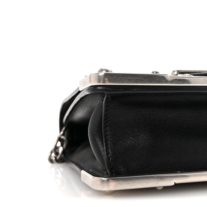Prada City Calf Saffiano Cahier Astrology Bag Black 8 of 9