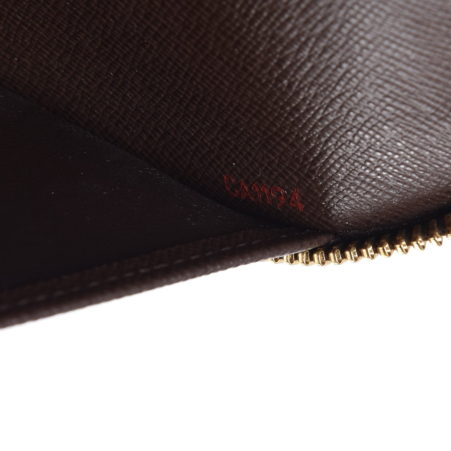 Damier Ebene Zippy Organizer Wallet
