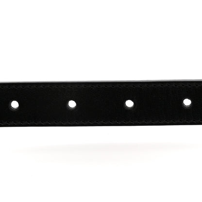 Gucci Calfskin Double G 20mm Belt 80 32 Black 3 of 6