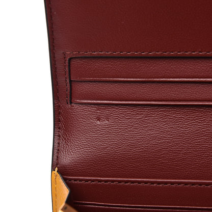 Mulberry Small Classic Grain Continental Wallet Deep Amber 8 of 9