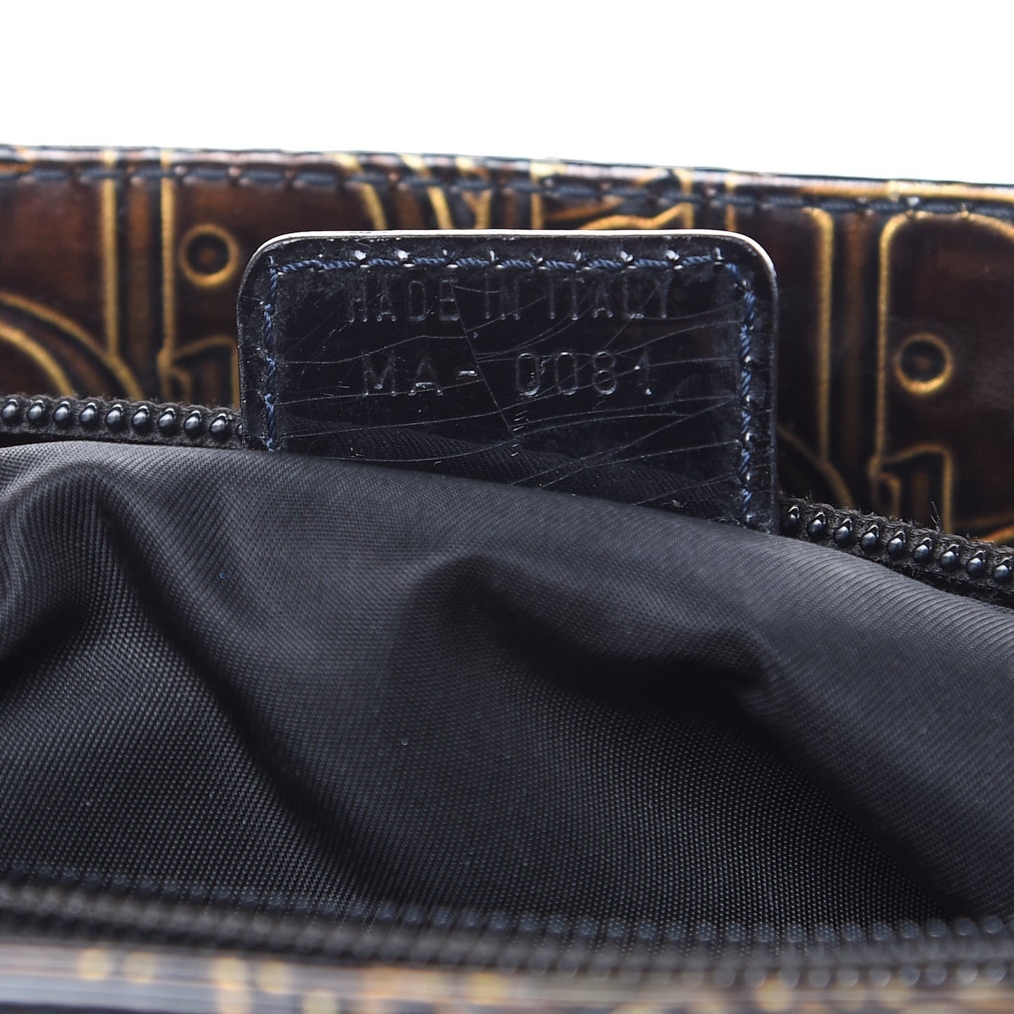 Patent Ultimate Medium Lady Dior Brown