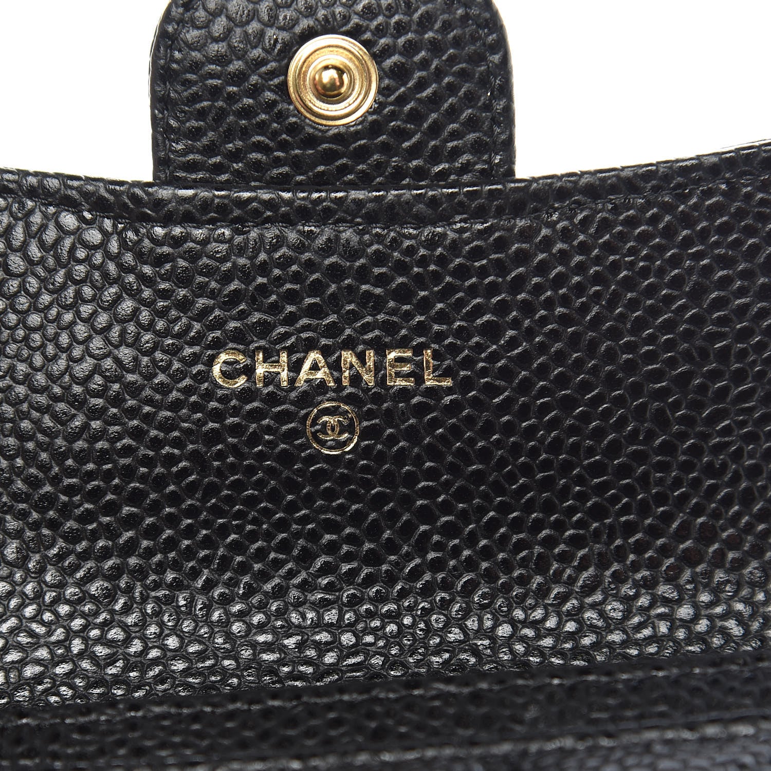 Chanel Caviar Quilted Flap Card Holder Black 6 of 9