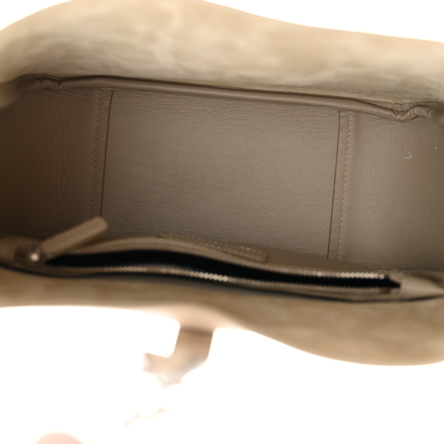 Saint Laurent Smooth Calfskin Small Le 5 A 7 Soft Hobo Dusty Grey 5 of 10