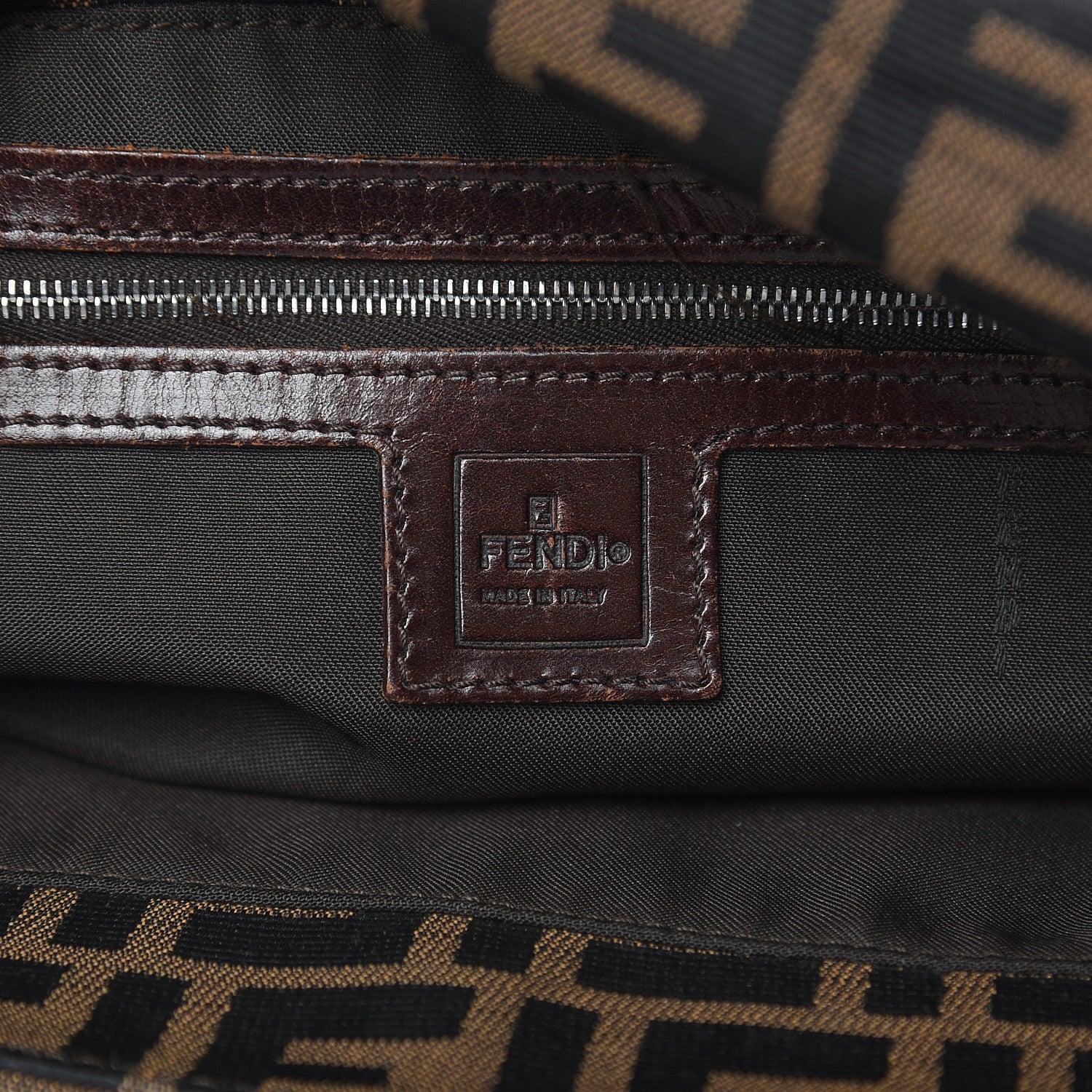Fendi Zucca Mama Baguette Tobacco 6 of 16
