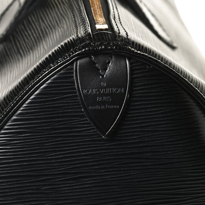 Louis Vuitton Epi Speedy 35 Black 6 of 11