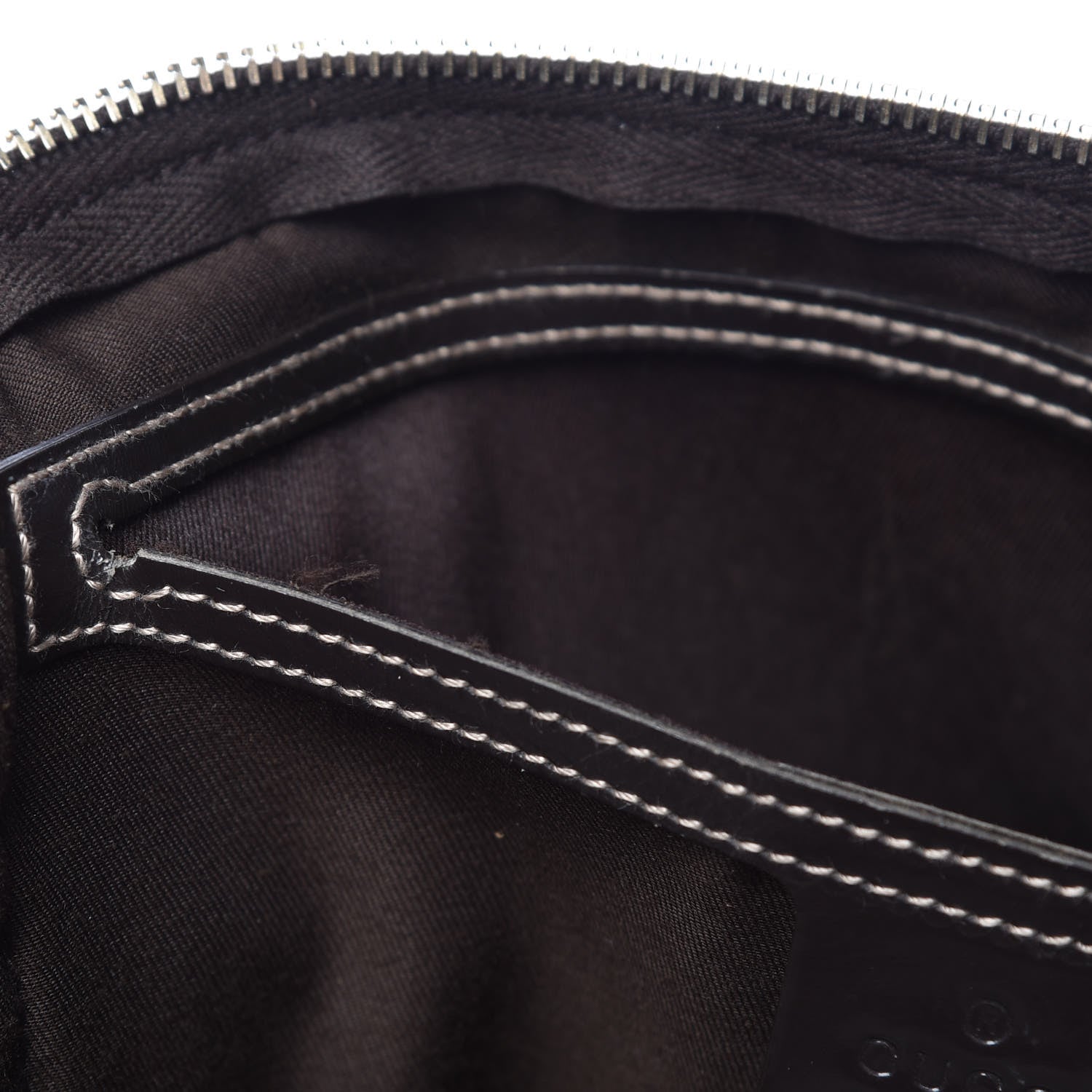 Gucci GG Supreme Monogram Medium Boston Dark Brown 14 of 20
