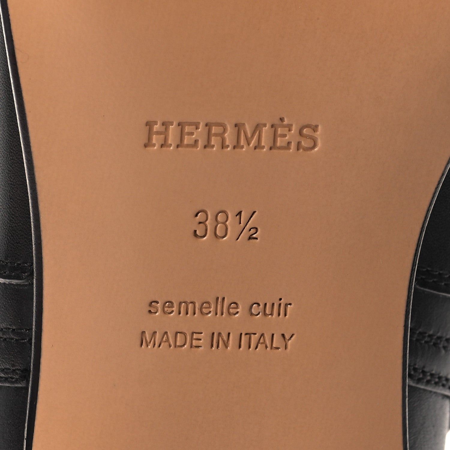 Hermes Calfskin Neo Low Boots 38.5 Black 7 of 9