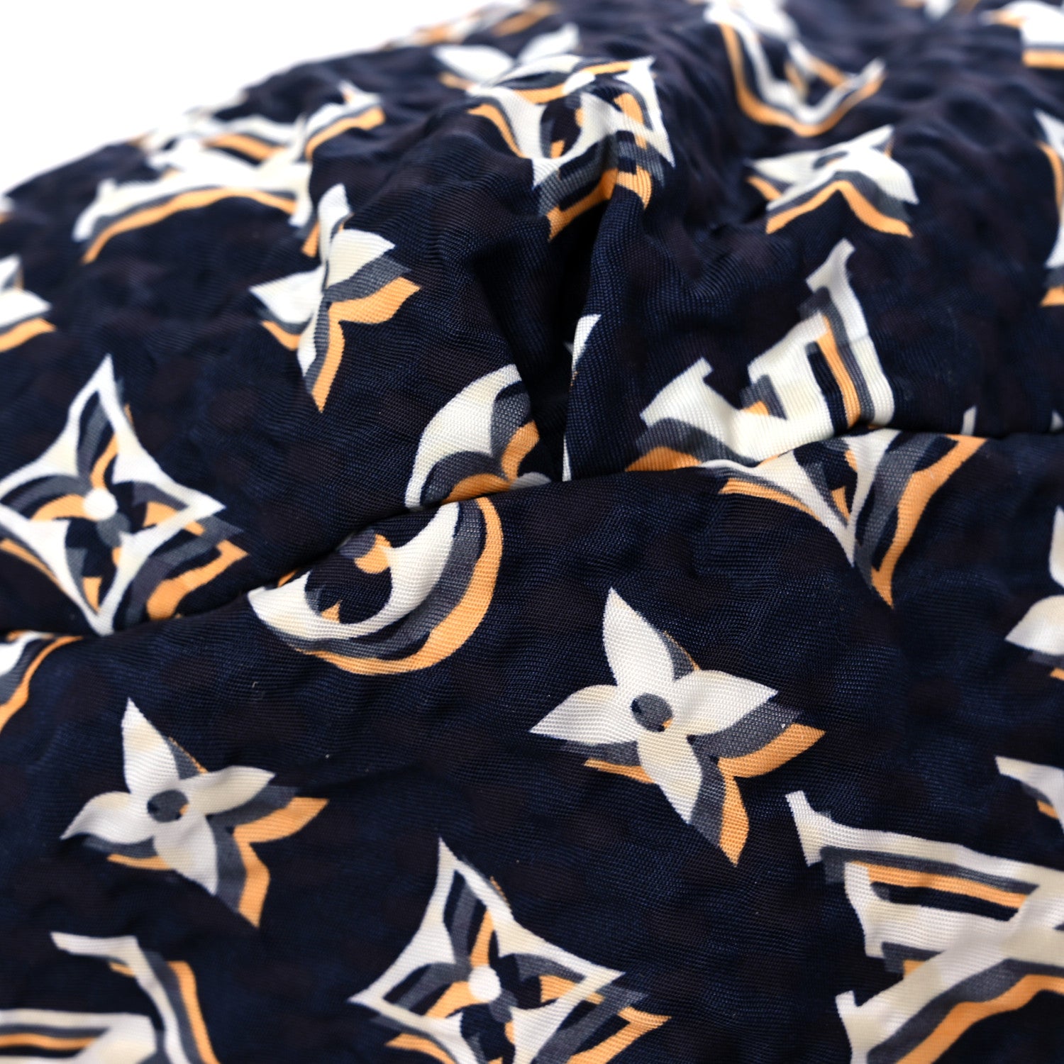 Louis Vuitton Nylon Monogram Cruise Bulles GM Navy 10 of 18