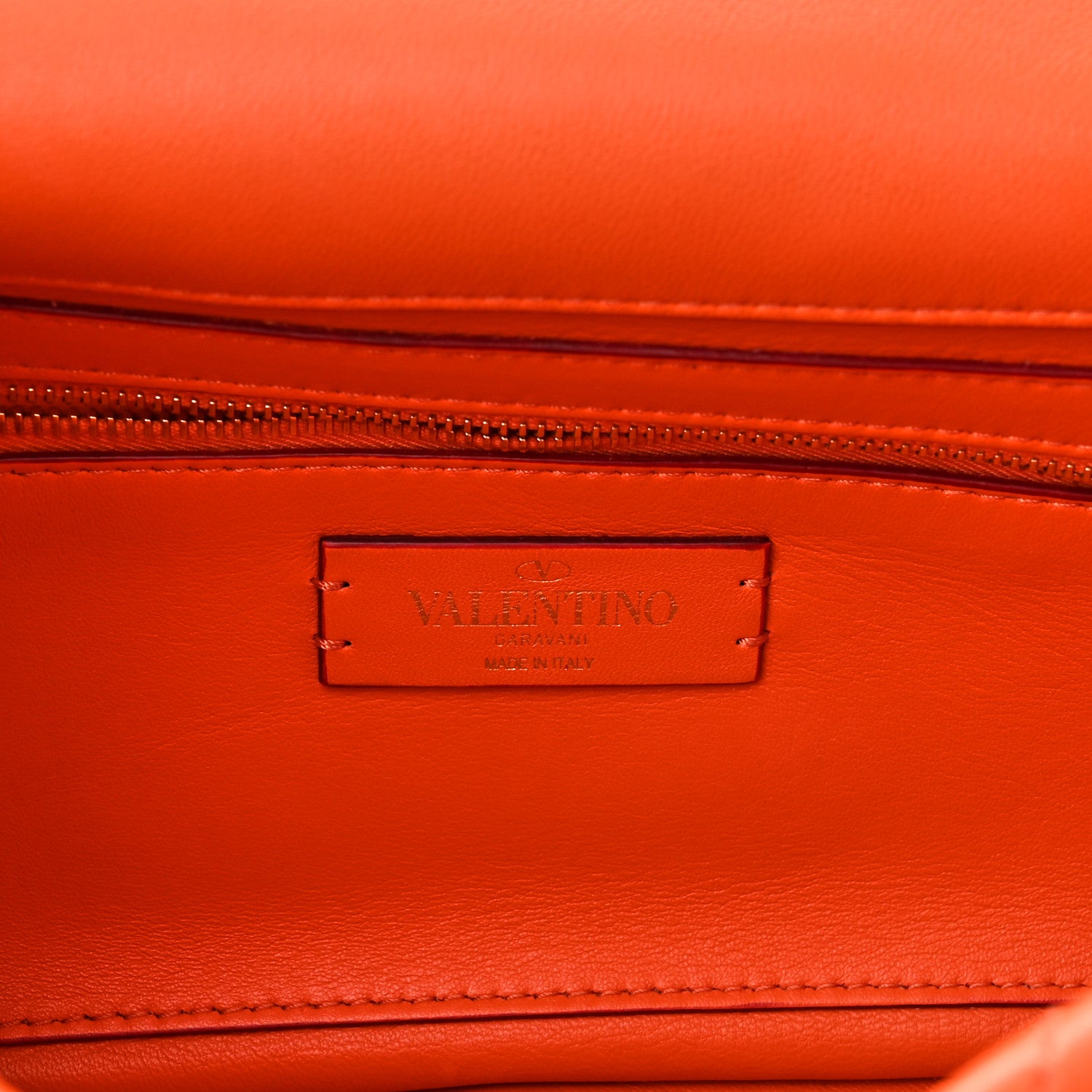 Valentino Garavani Nappa Medium Roman Stud Shoulder Bag Titian 6 of 9