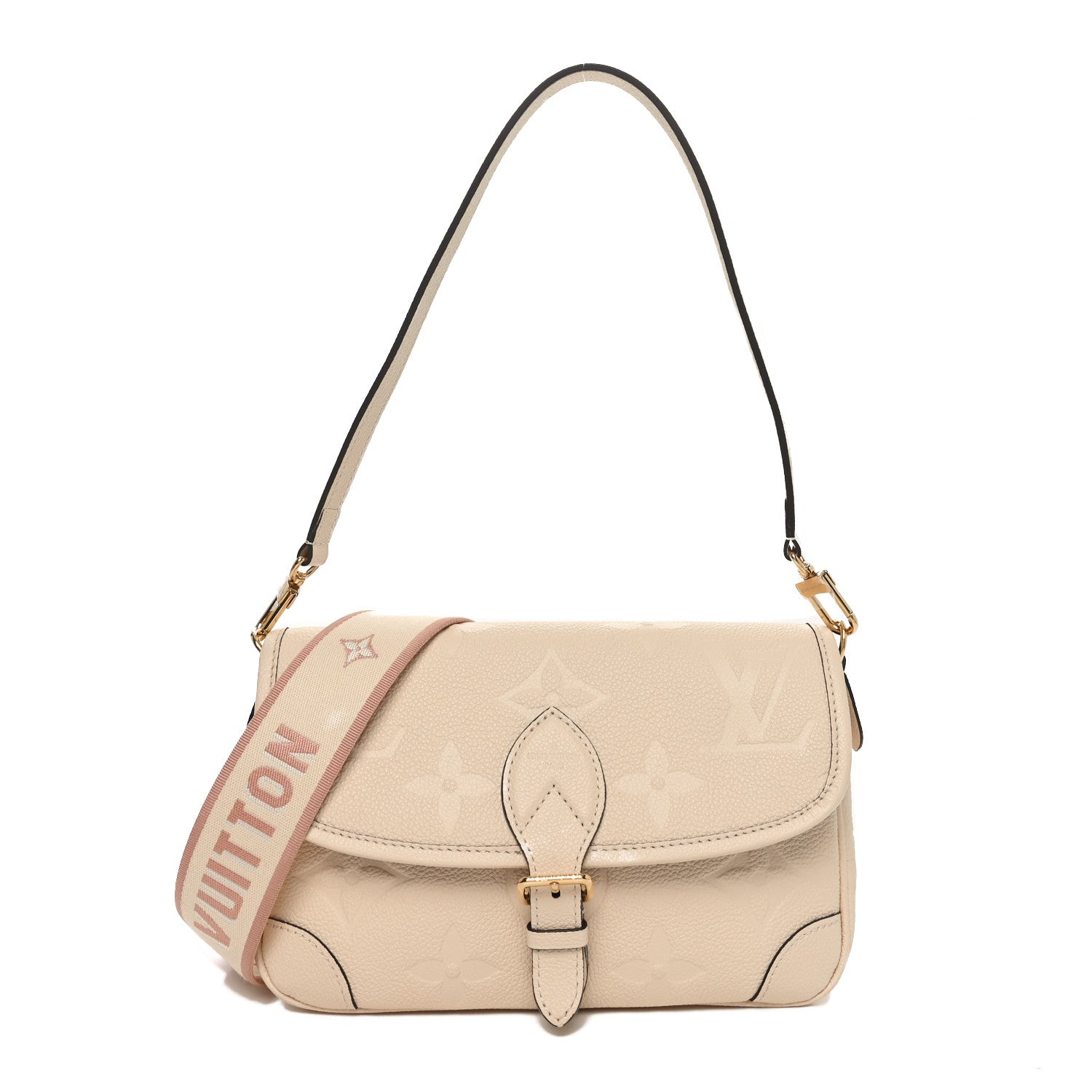 Louis Vuitton Empreinte Monogram Giant Diane Cream 1 of 9