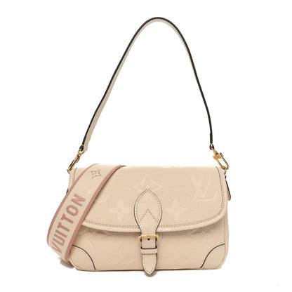 Louis Vuitton Empreinte Monogram Giant Diane Cream 1 of 9