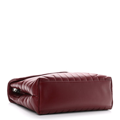 Saint Laurent Calfskin Y Quilted Monogram Medium Loulou Chain Satchel 4 of 11