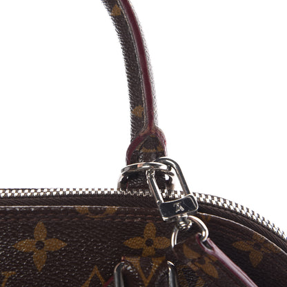 Louis Vuitton Monogram Shine Alma PM Bordeaux 17 of 18