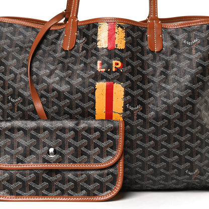 Goyard Goyardine Saint Louis PM Black Gold 7 of 18