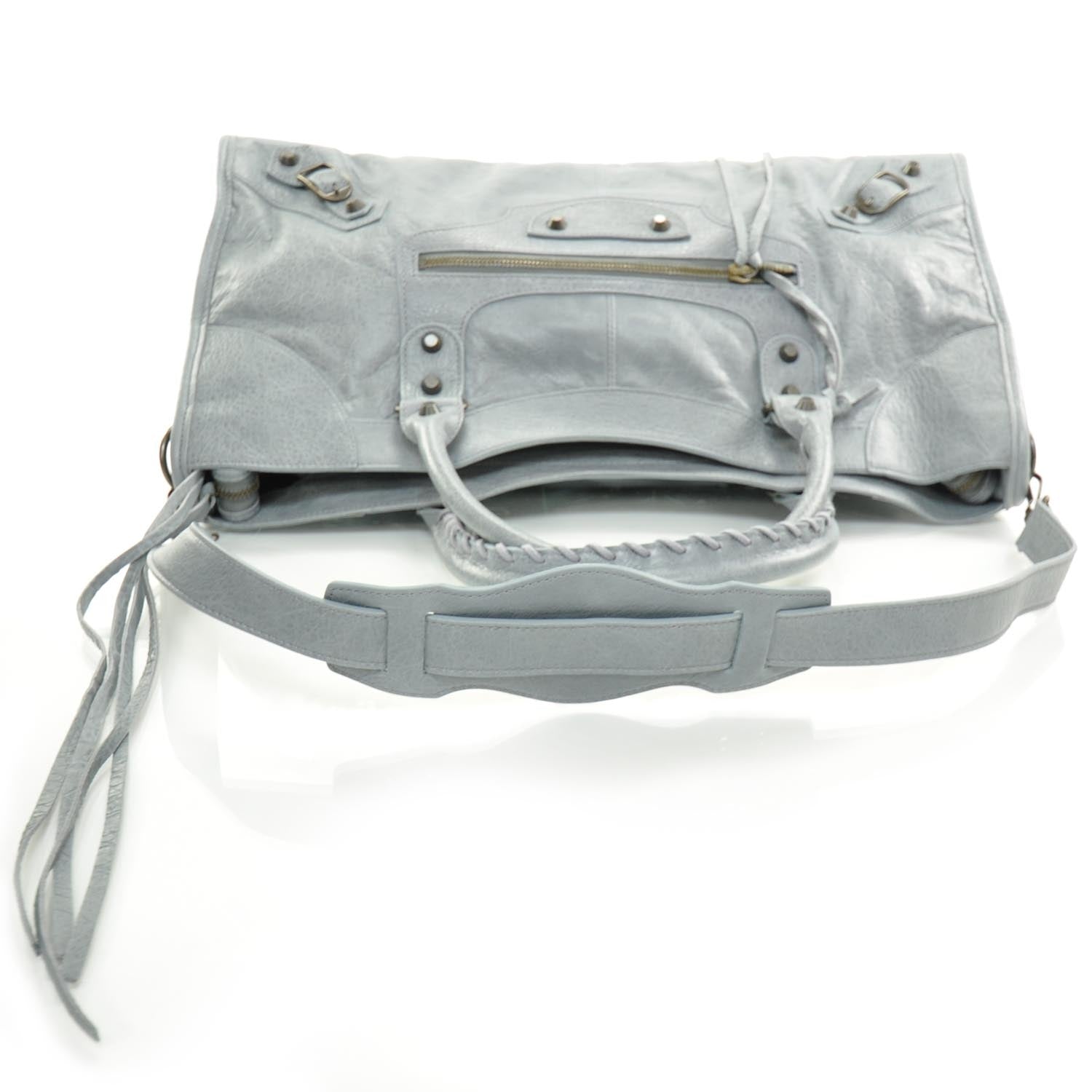 Balenciaga Agneau Classic Silver Hardware Part Time Ardoise 5 of 10