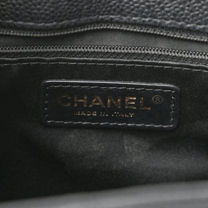 Chanel Caviar Quilted Grand Shopping Tote GST Black 6 of 8