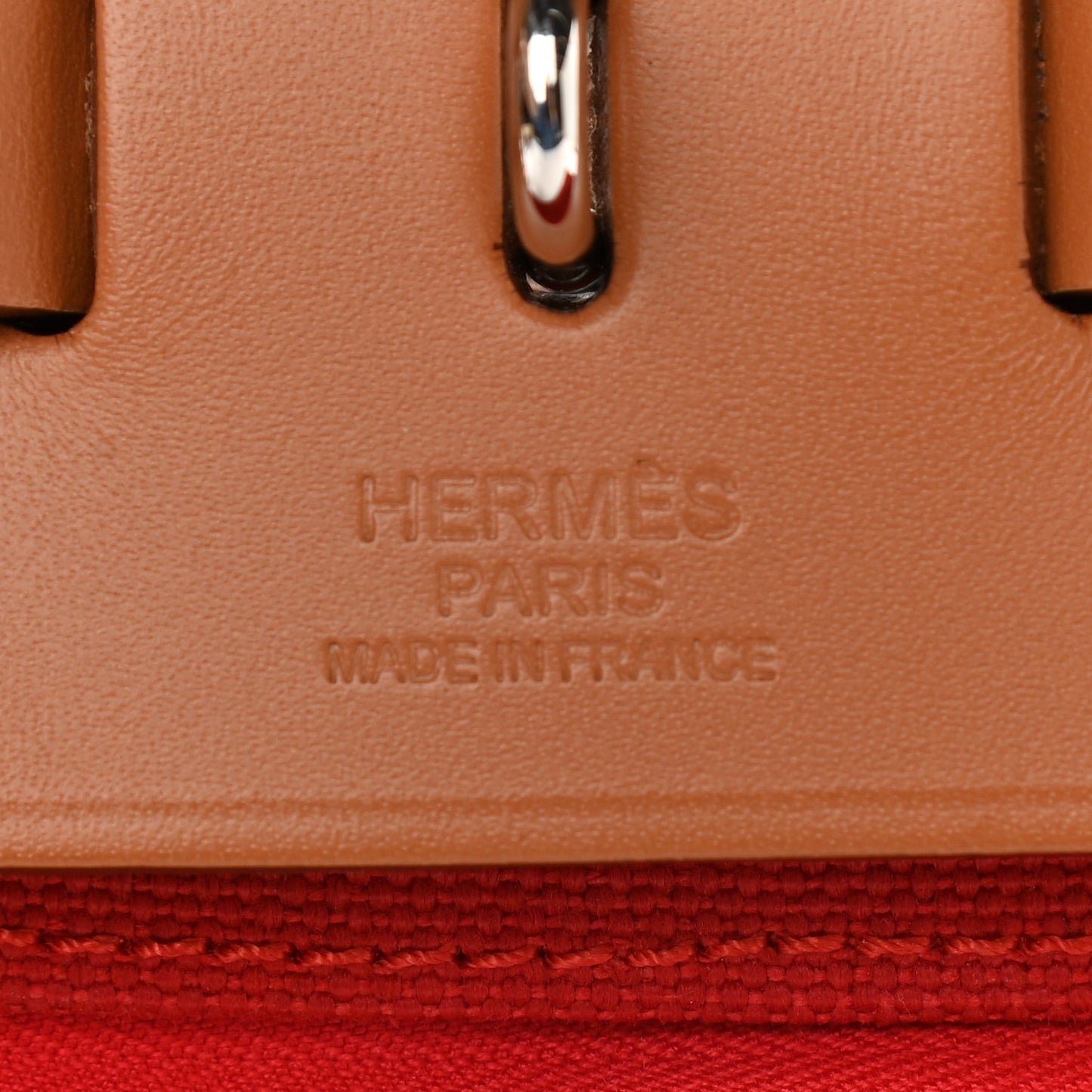 Vache Hunter Toile Herbag Zip 39 MM Rouge Tomate Natural