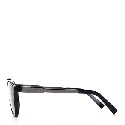 Louis Vuitton Damier Graphite Acetate Mascot Sunglasses Z1183W Green 3 of 7