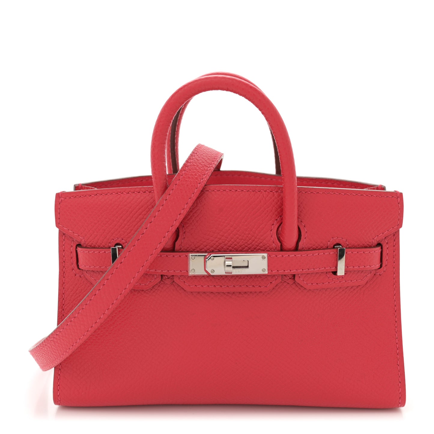 Epsom Micro Birkin 15 Bougainvillea