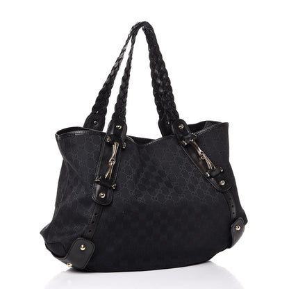Gucci Monogram Medium Pelham Shoulder Bag Black 3 of 8